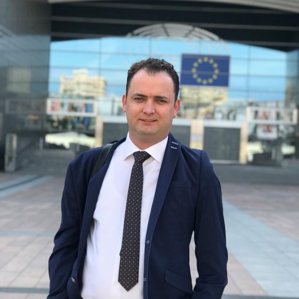 Gabriel Munteanu, fondatorul Compania DDD, la Parlamentul European
